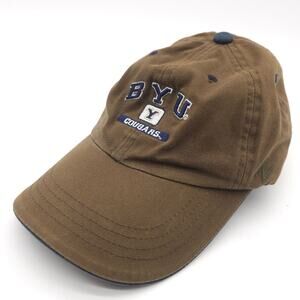 BYU Cougars Strapback Hat Adjustable Dad Ball Cap NCAA College University‎ Green